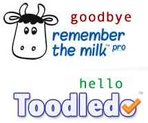 Goodbye Remember The Milk Pro