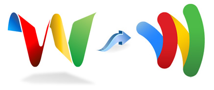 Google Wave Wallet Logo Google Wave Wallet Logo