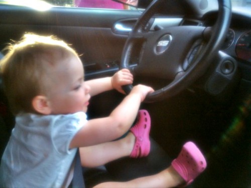 Going for a drive.