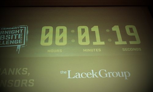 overnight website challenge clock countdown
