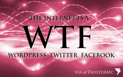 WordPress Twitter Facebook