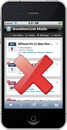 WordPress Mobile