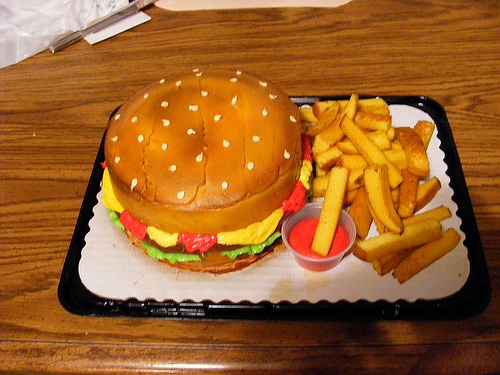 Hamburger Cake