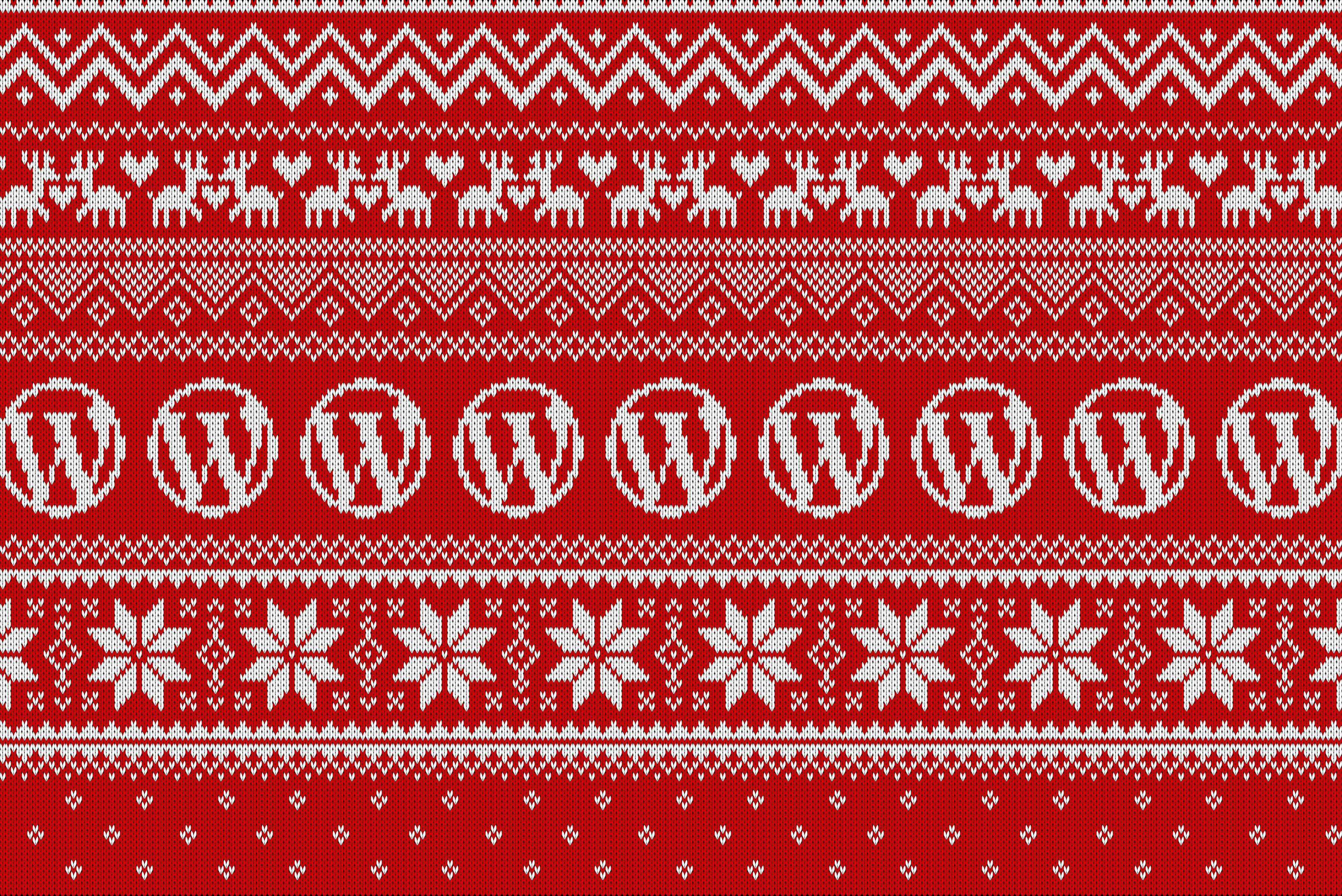 WordPress Ugly Christmas Sweater Wallpapers | TwisterMc